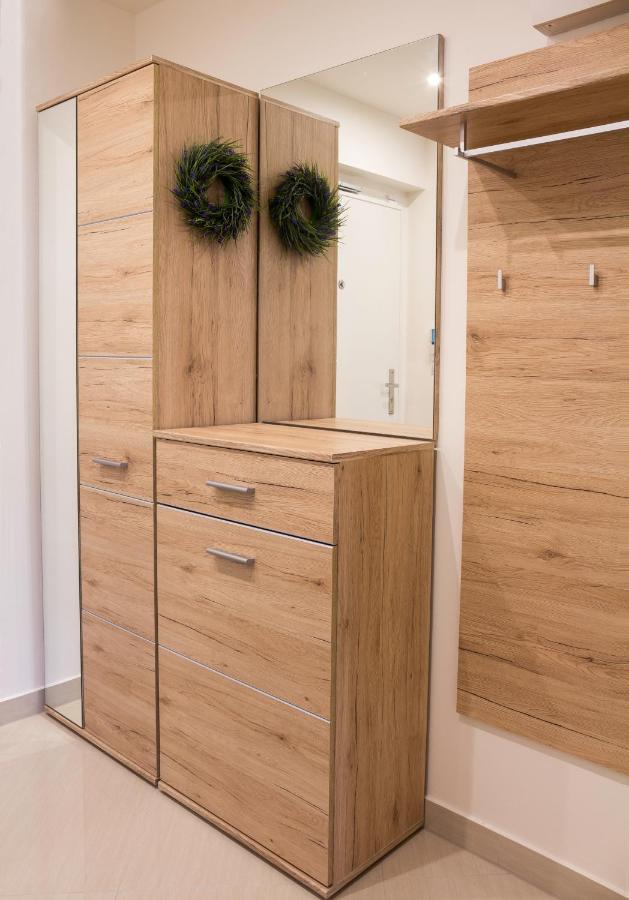 Prague Apartment In Residential Tower - Parking Exterior photo